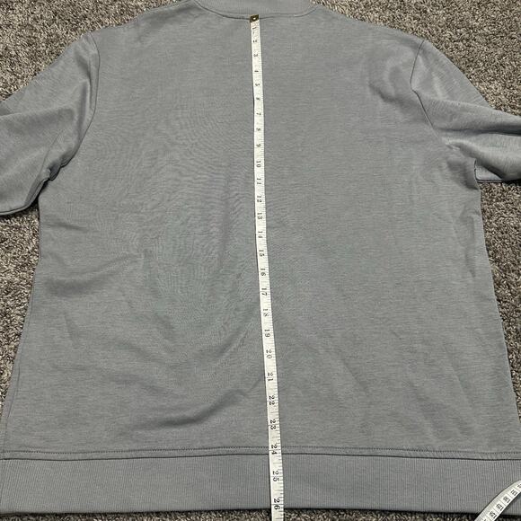 Ted Baker London 1/4 Zip Pullover Mens Size L Preppy Academia Old Money Sweater - Picture 7 of 7